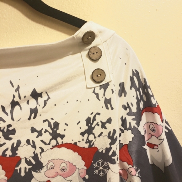 "Ugly" Xmas Sweater / Tunic NWOT - Picture 3 of 5